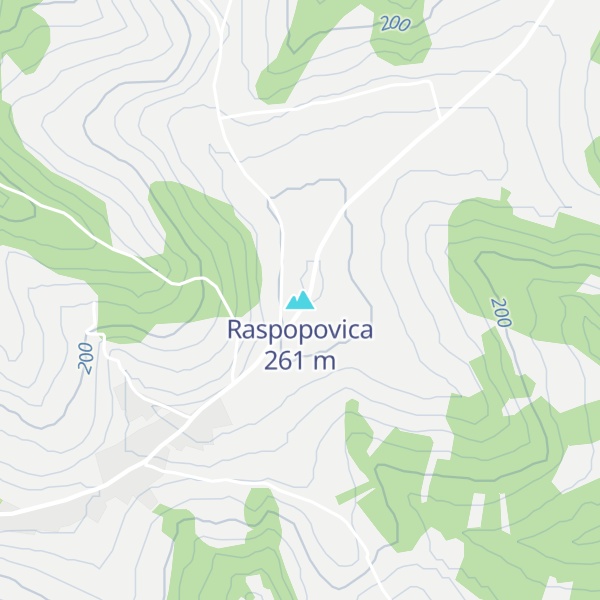 Map of Raspopovica