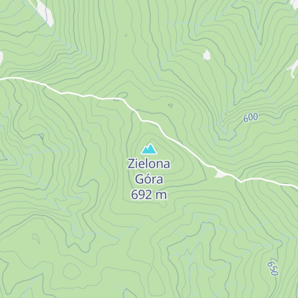 Map of Zielona Góra