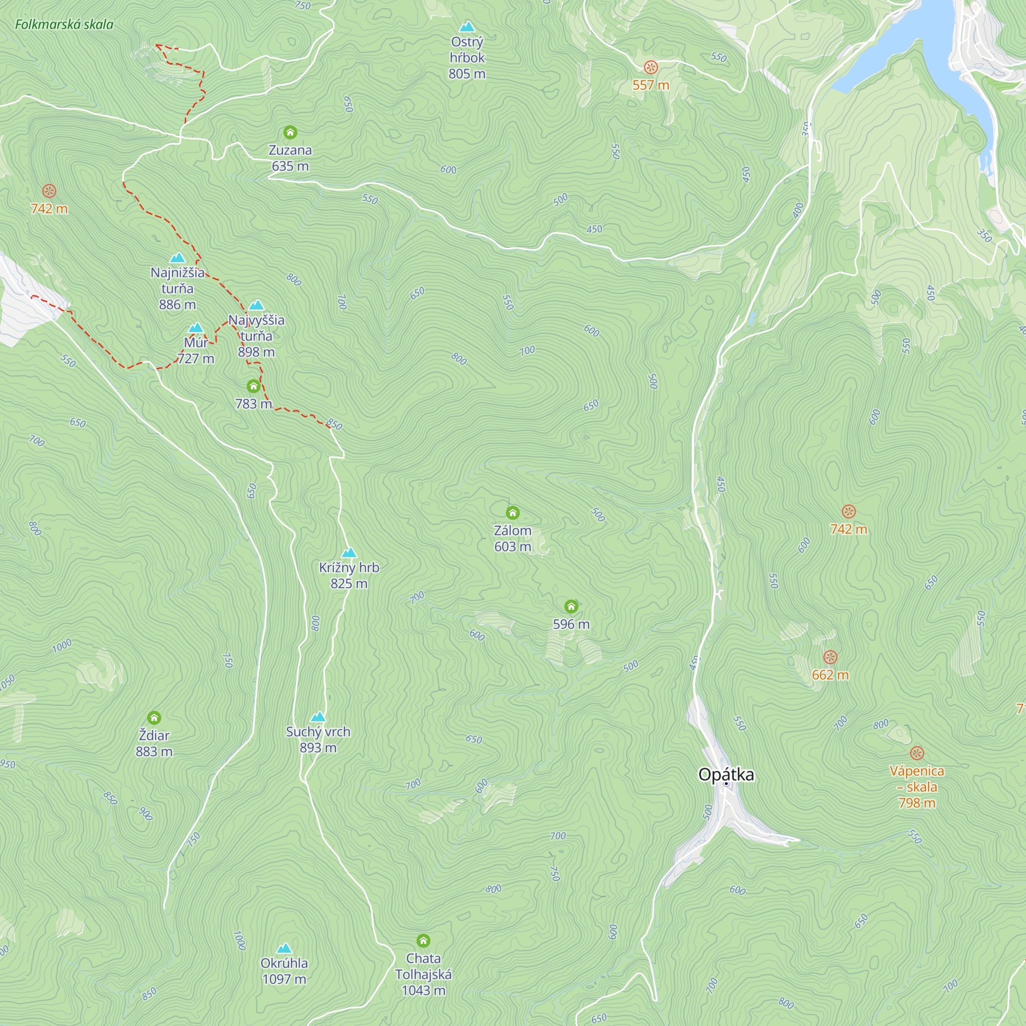 Zálom map