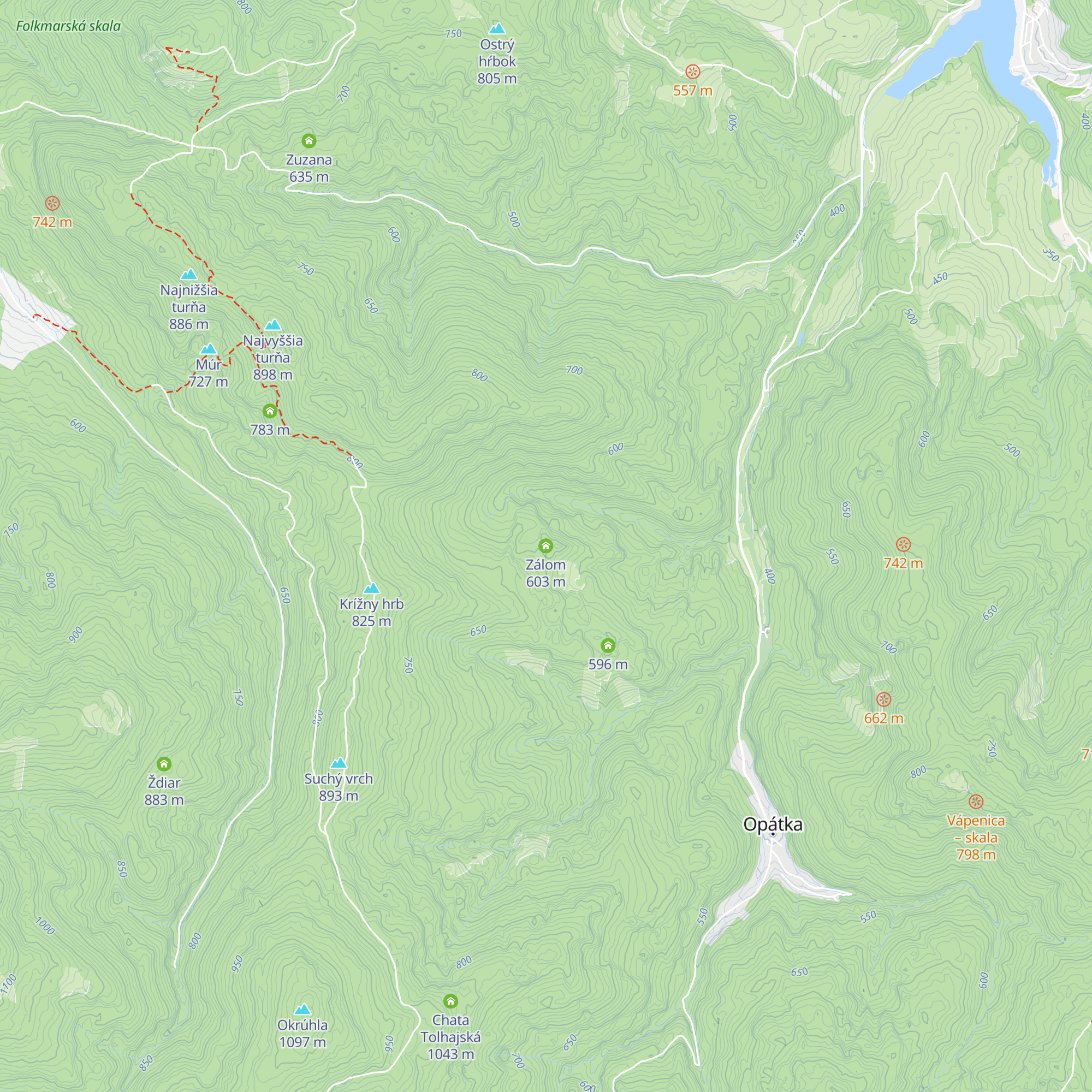 Zálom map