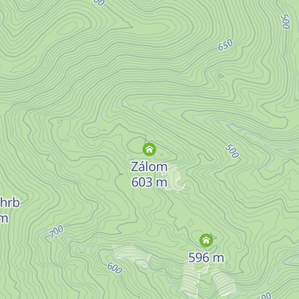 Map of Zálom