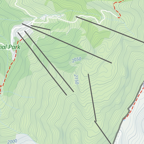 Map of Berevačka planina