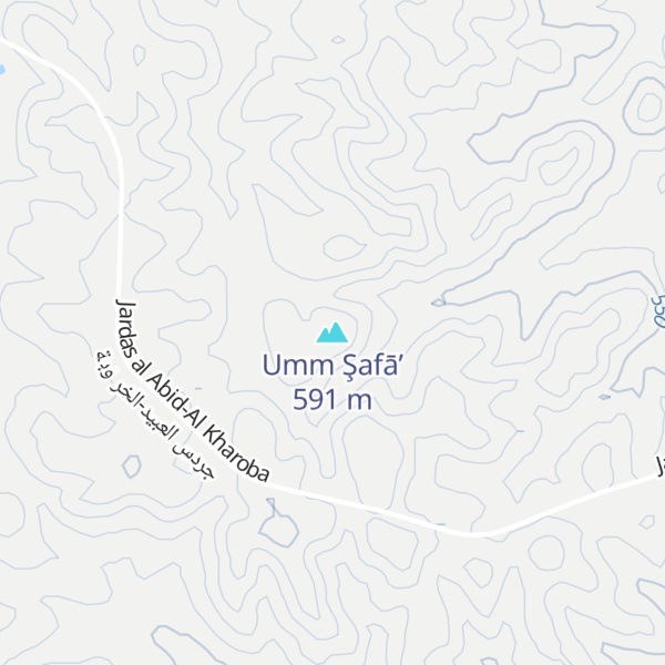 Map of Umm Şafā’