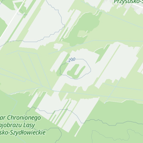 Map of Czerwona Góra