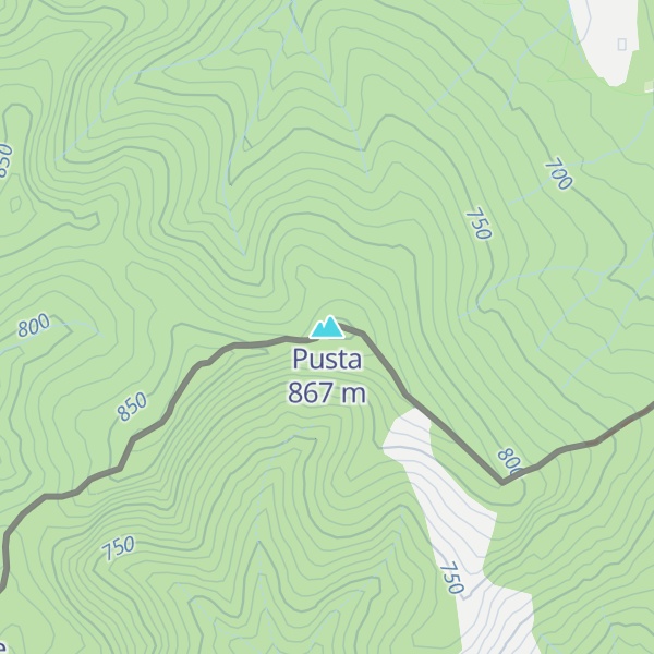 Map of Pusta