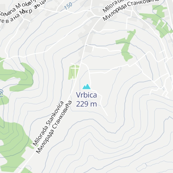 Map of Vrbica