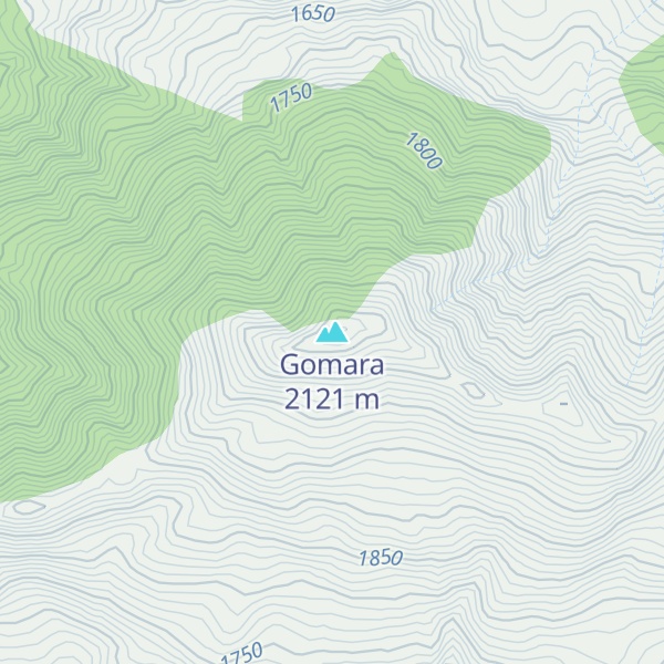 Map of Gomara