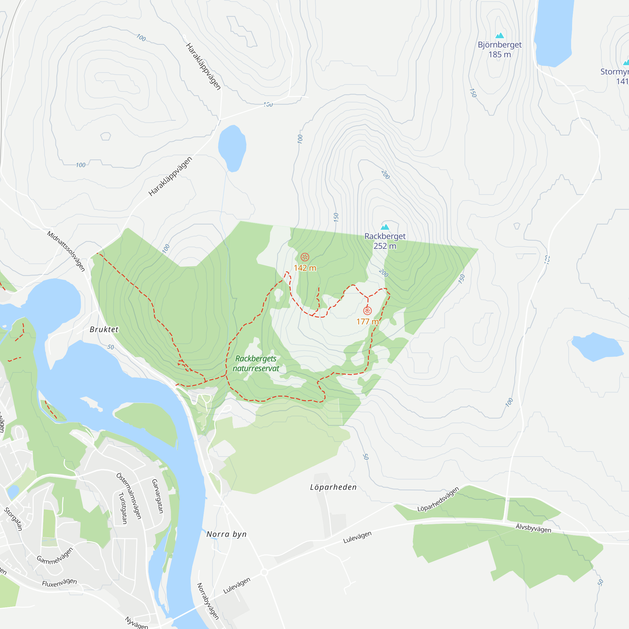 Raststuga map