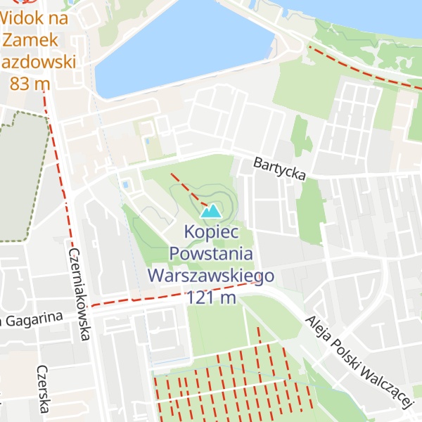 Map of Kopiec Powstania Warszawskiego