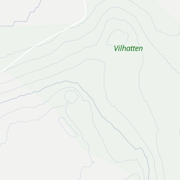 Map of Vilhatten