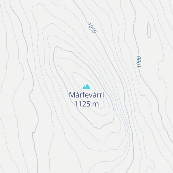 Map of Márfevárri