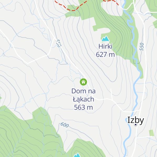 Map of Dom Za Potokiem