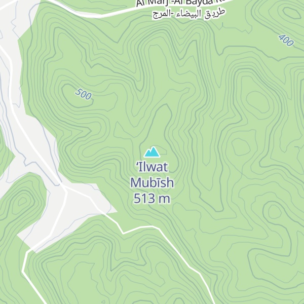Map of ‘Ilwat Mubīsh