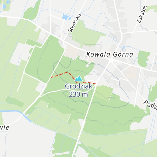 Map of Grodziak