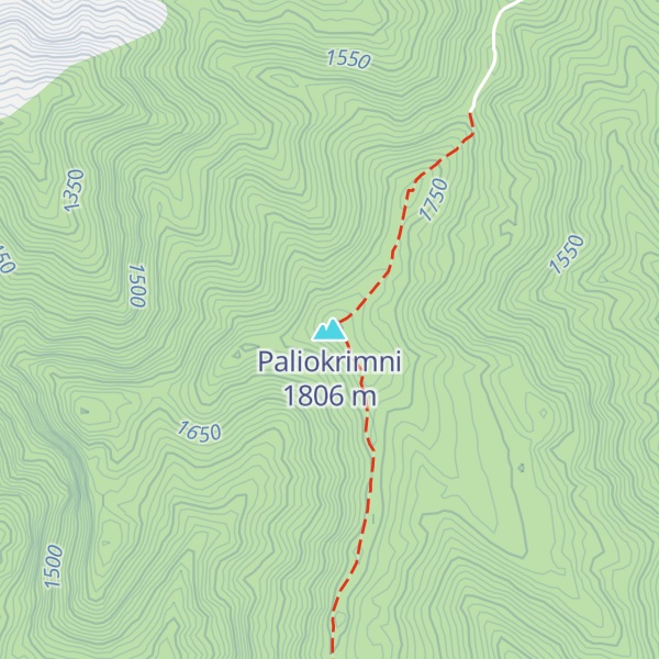Map of Paliokrimni