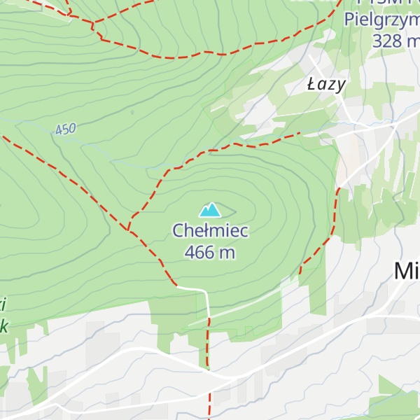 Map of Chełmiec