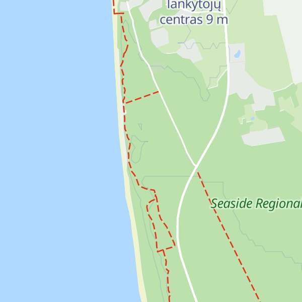 Map of Olandų Kepurė