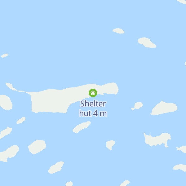 Map of Shelter hut