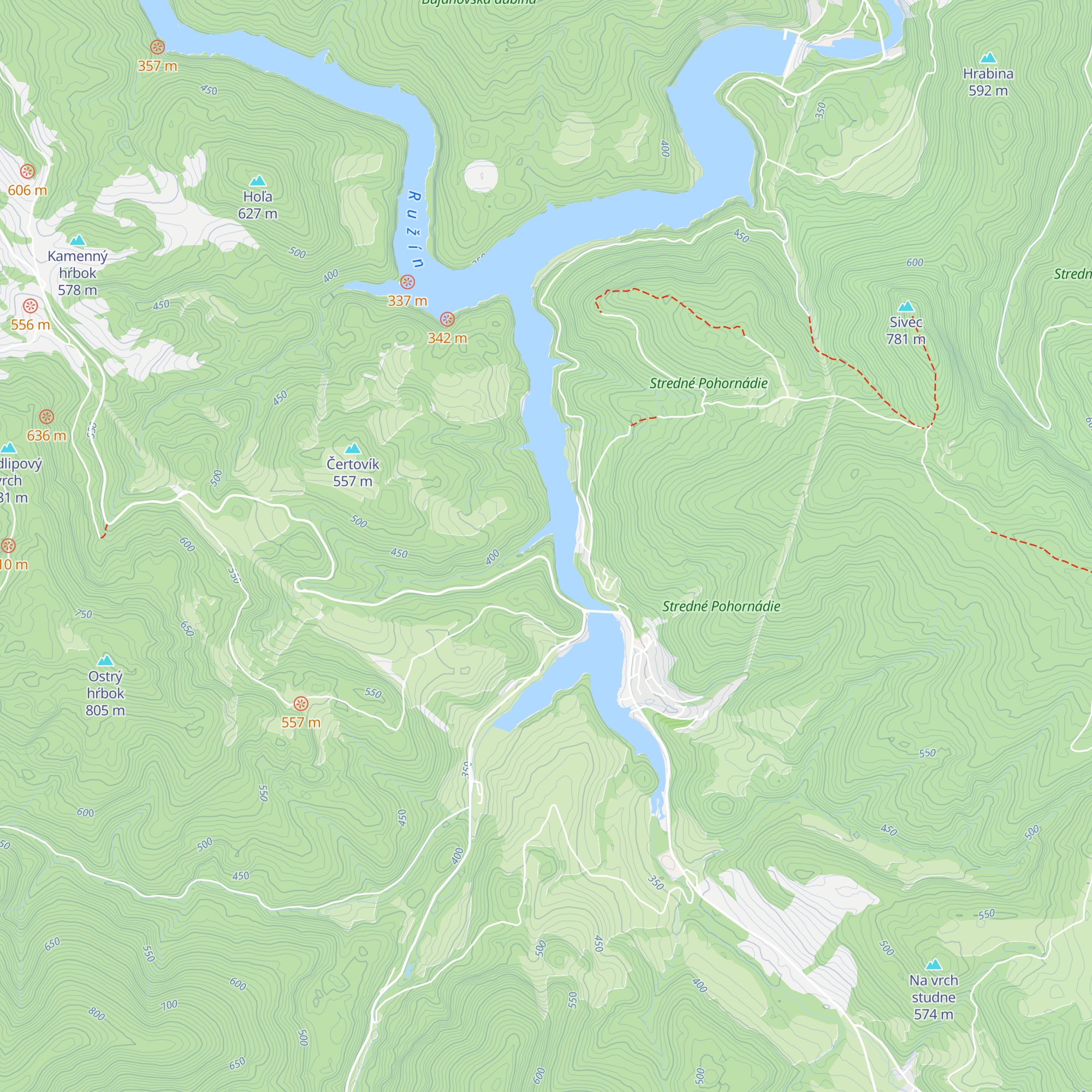 SRZ map