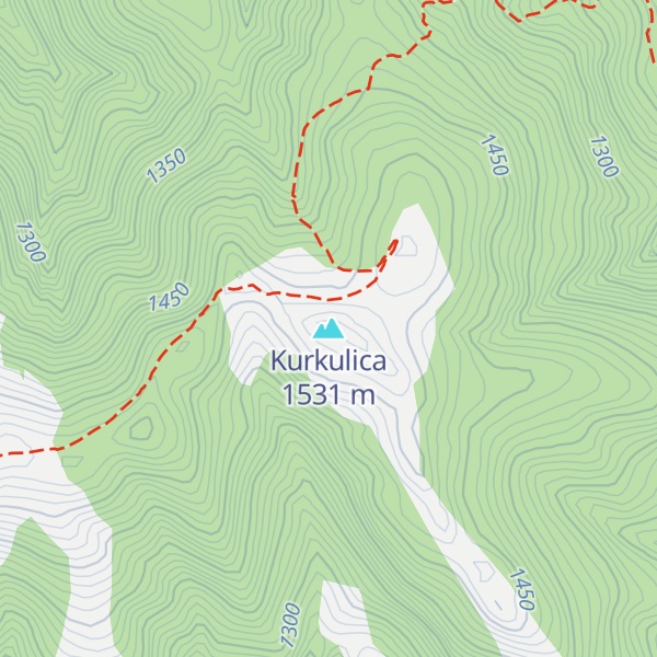 Map of Kurkulica