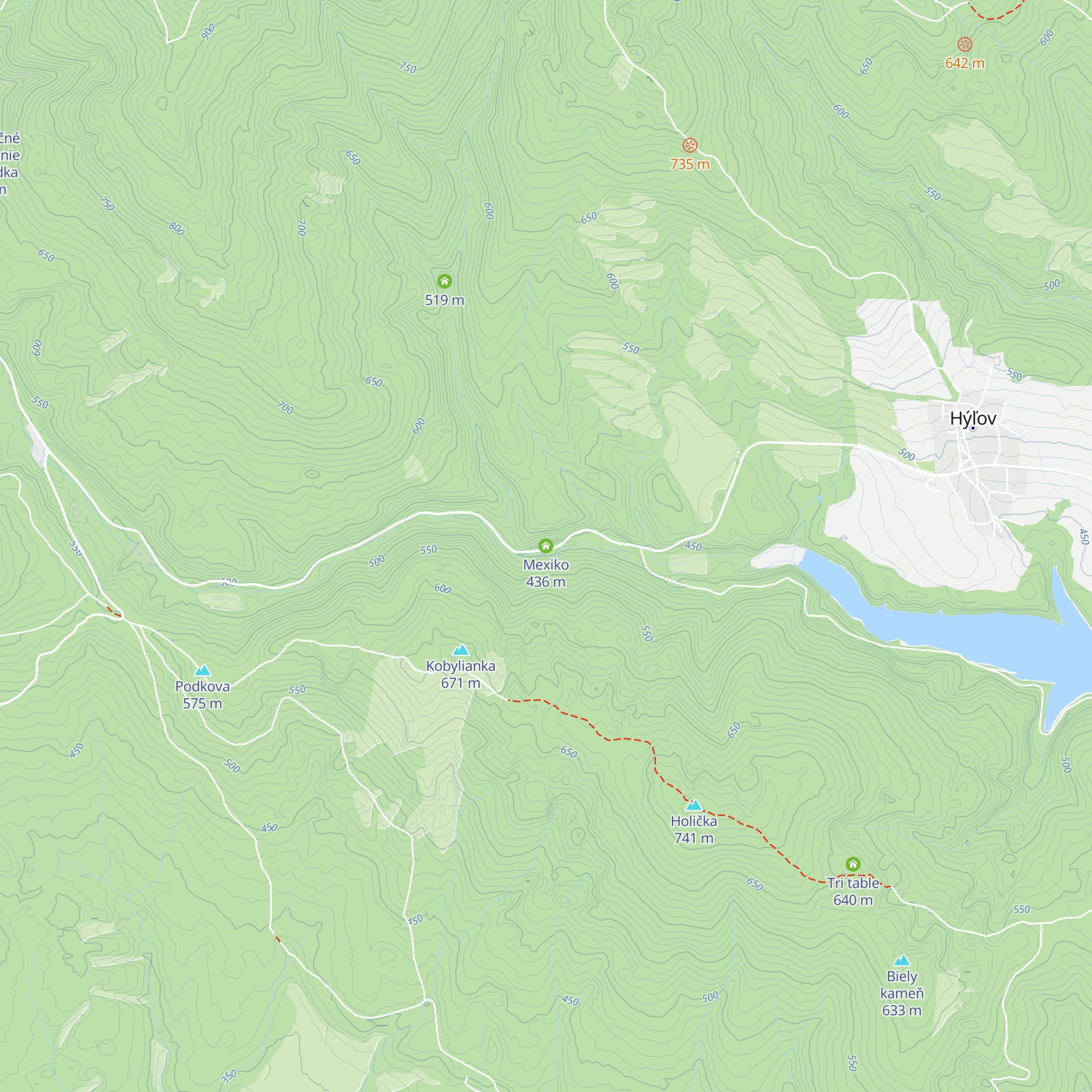 Mexiko map
