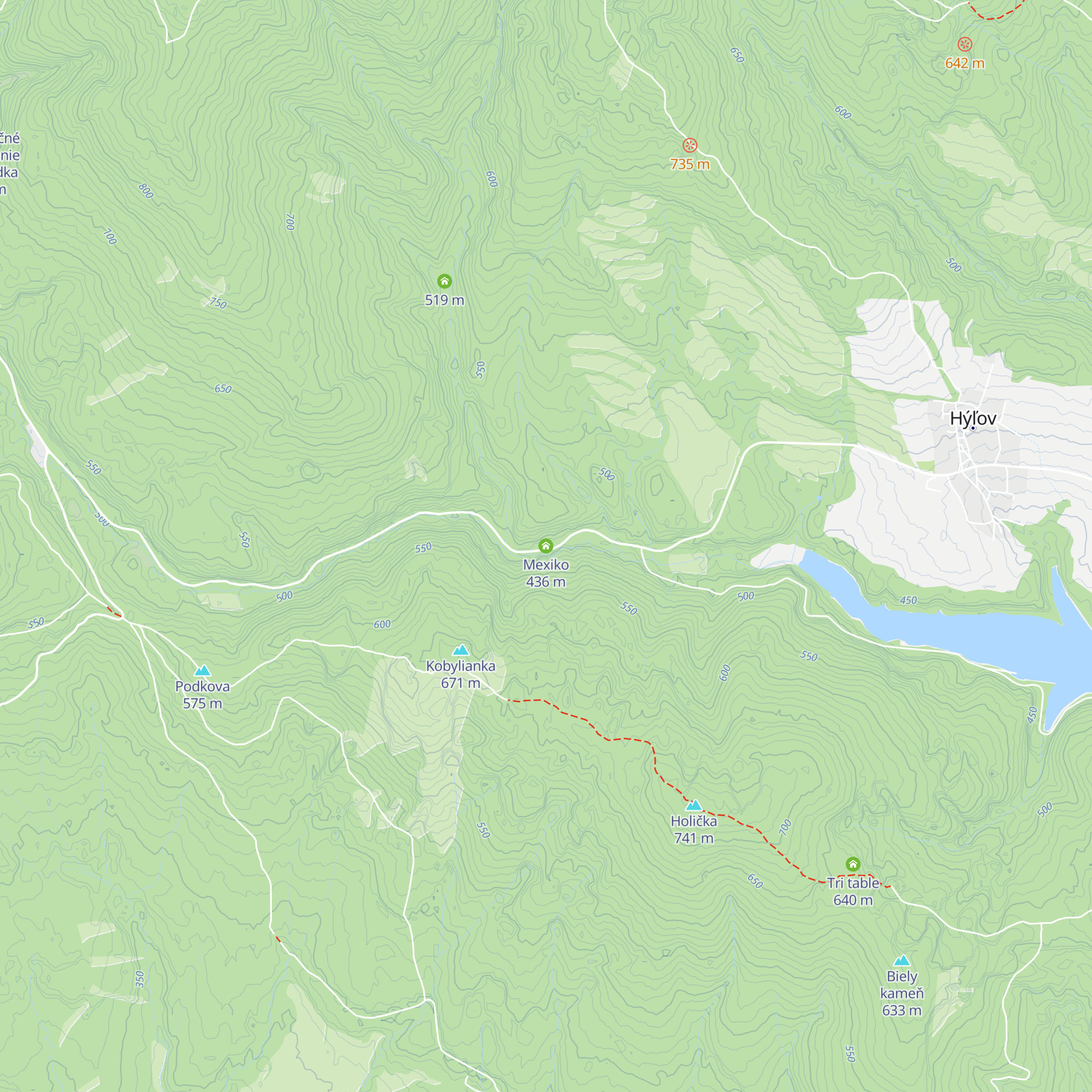Mexiko map