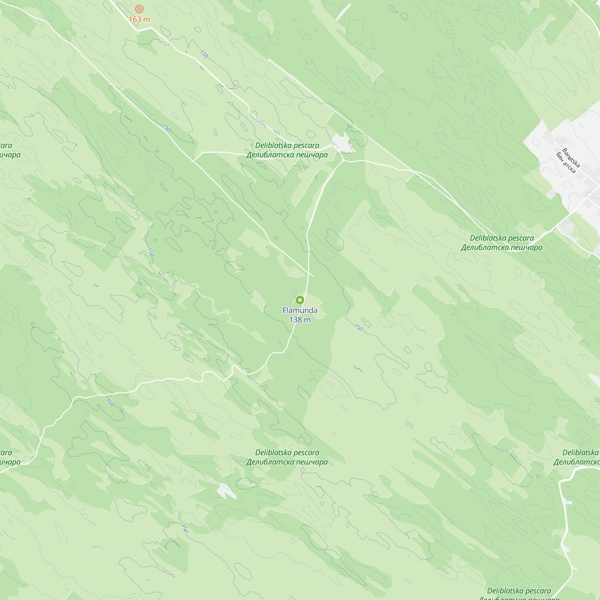Flamunda map
