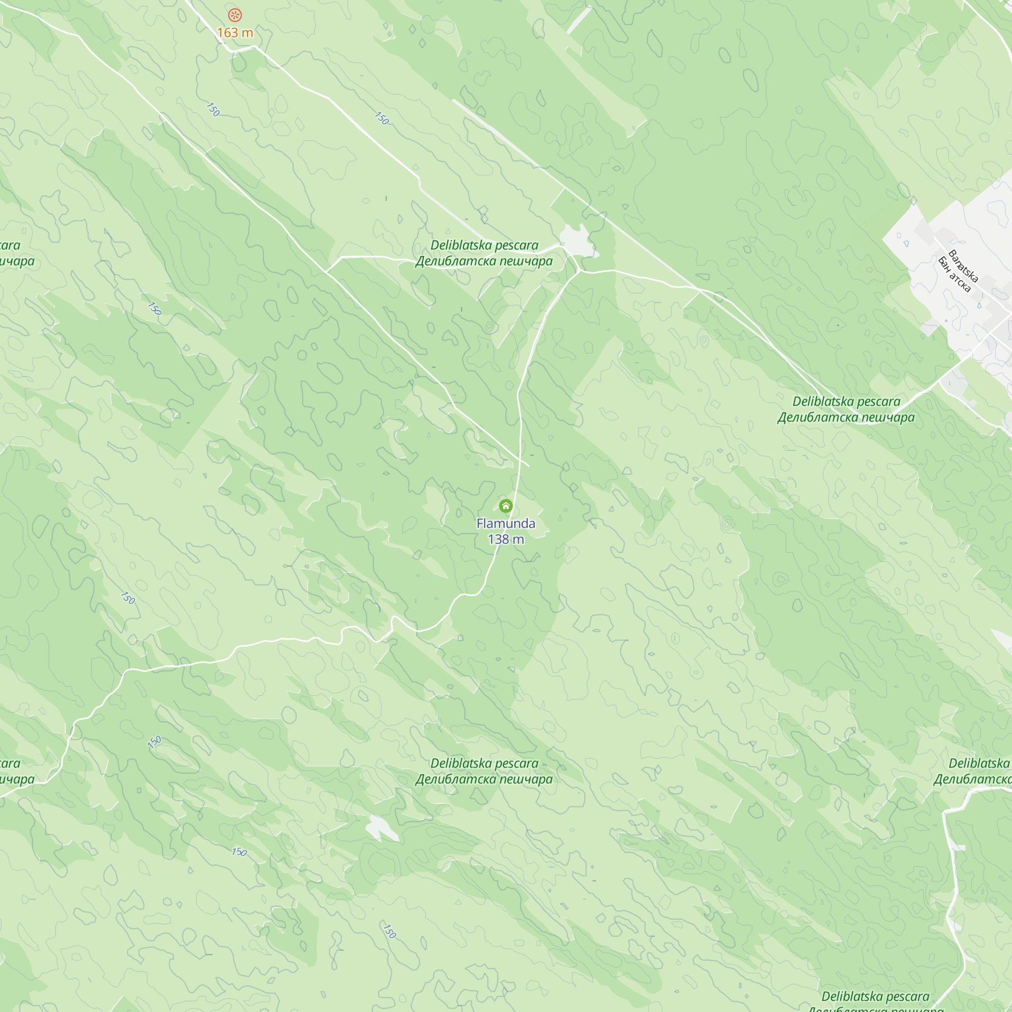 Flamunda map