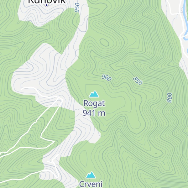 Map of Rogat