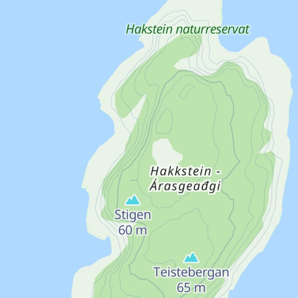 Map of Røytlia