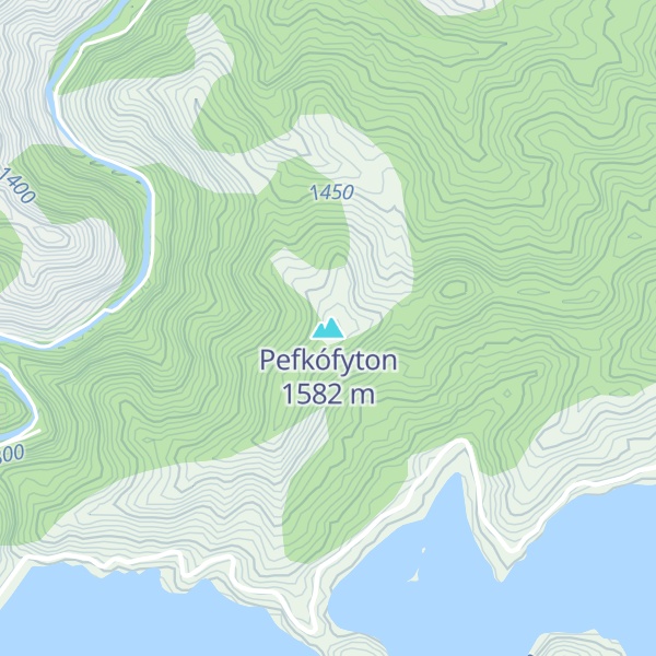 Map of Pefkófyton
