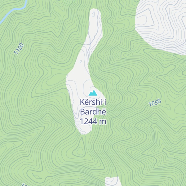 Map of Kërshi i Bardhë