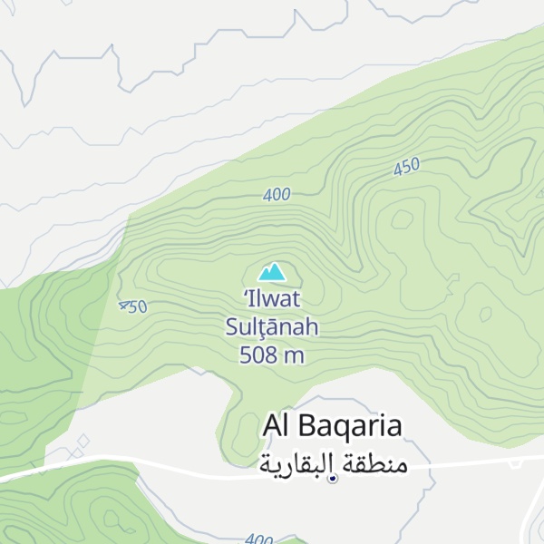 Map of ‘Ilwat Sulţānah