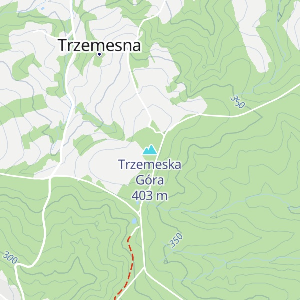 Map of Trzemeska Góra