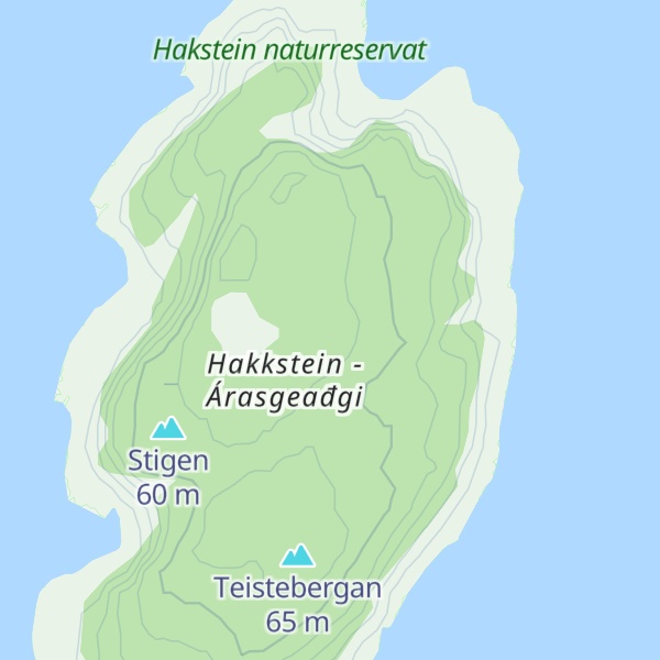 Map of Løklia