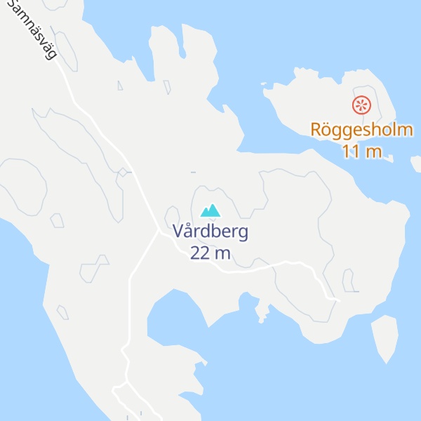 Map of Vårdberg
