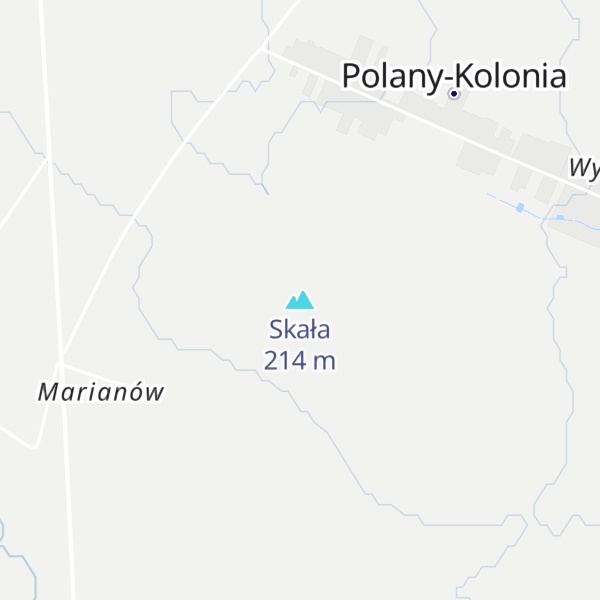 Map of Skała
