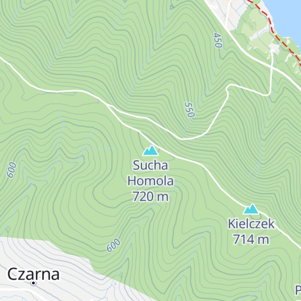 Map of Sucha Homola