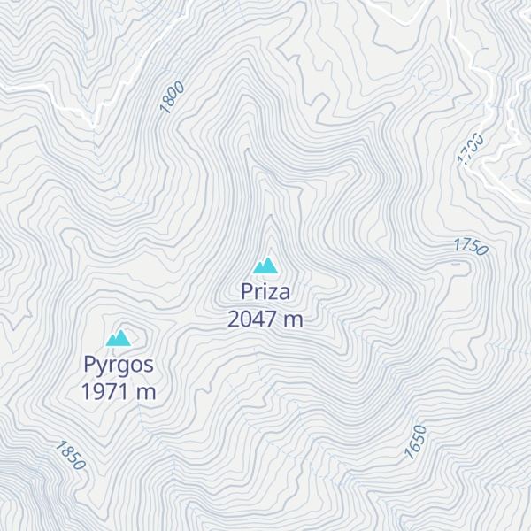 Map of Priza