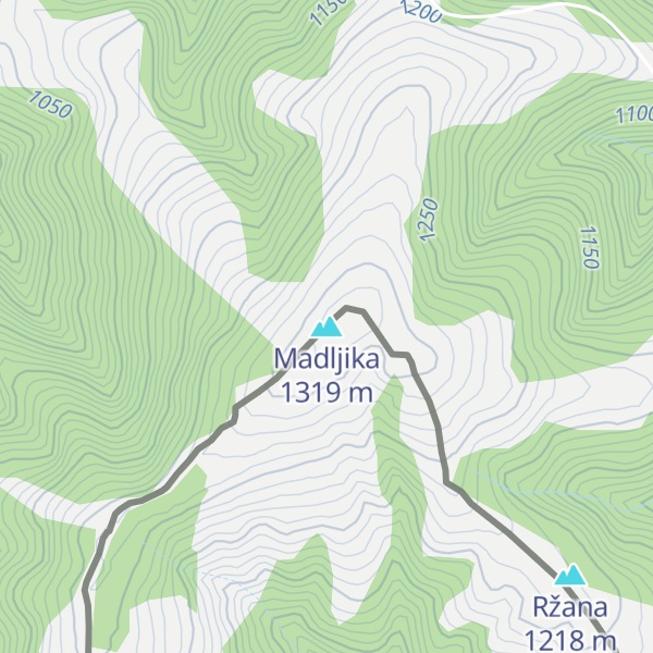 Map of Madljika