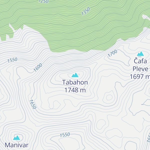 Map of Tabahon