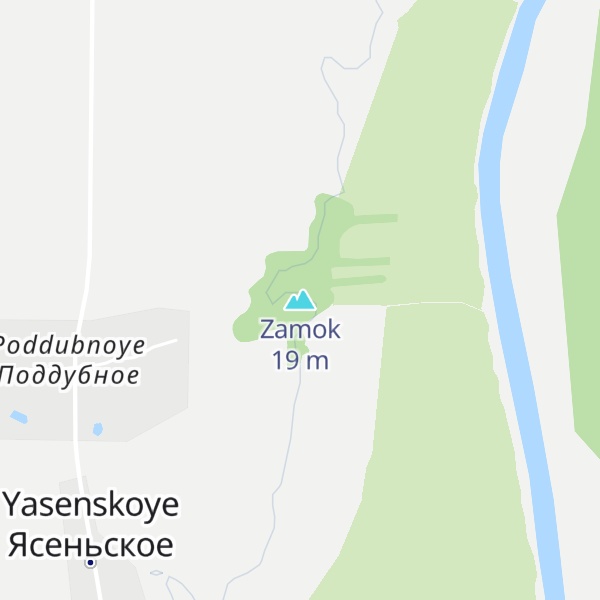 Map of Zamok