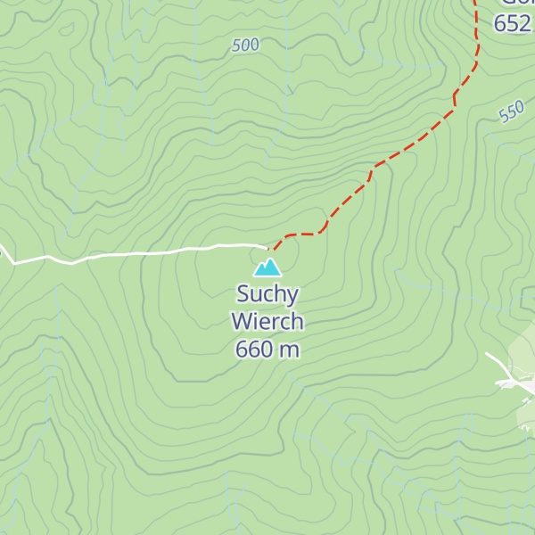 Map of Suchy Wierch