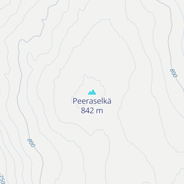 Map of Peeraselkä
