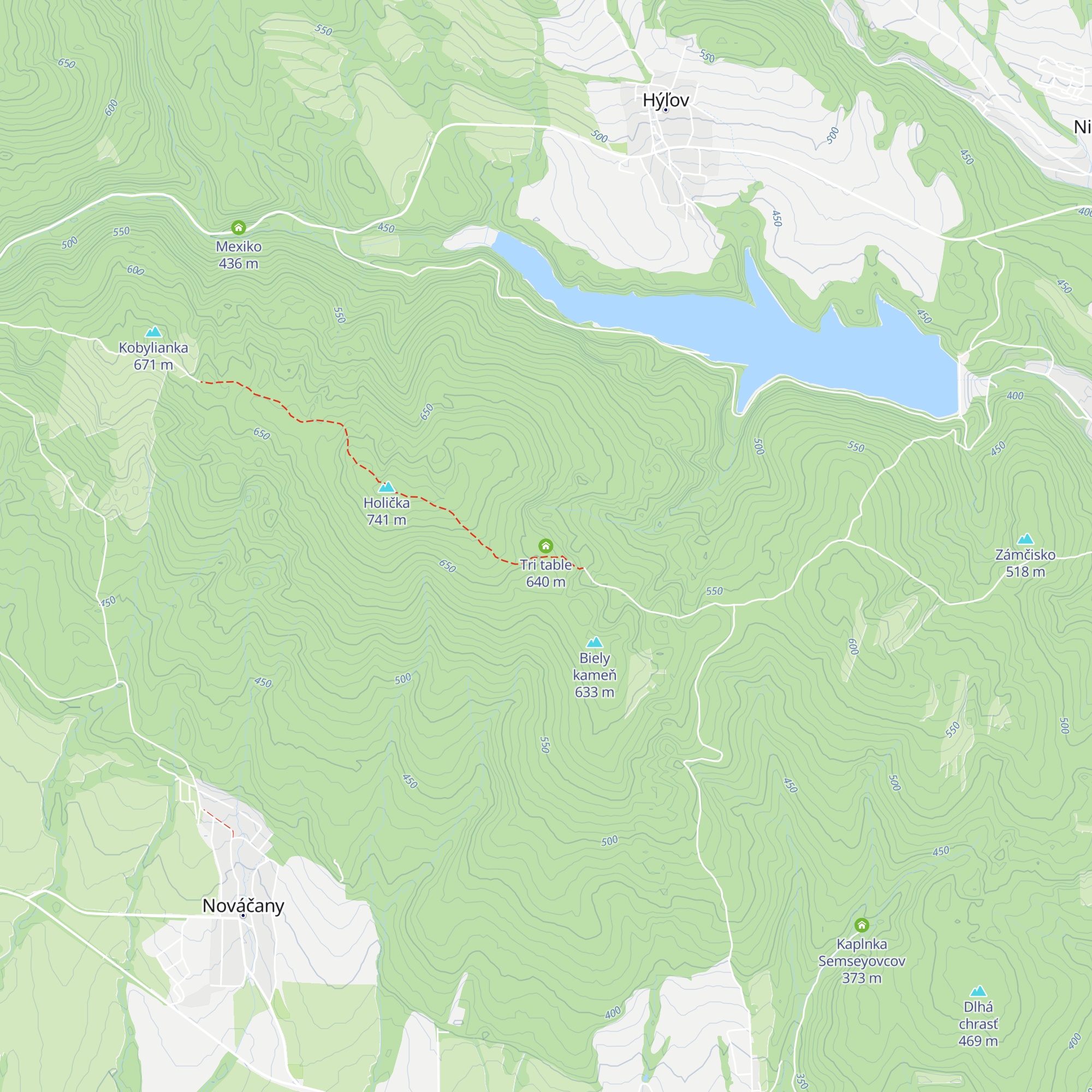 Tri table map