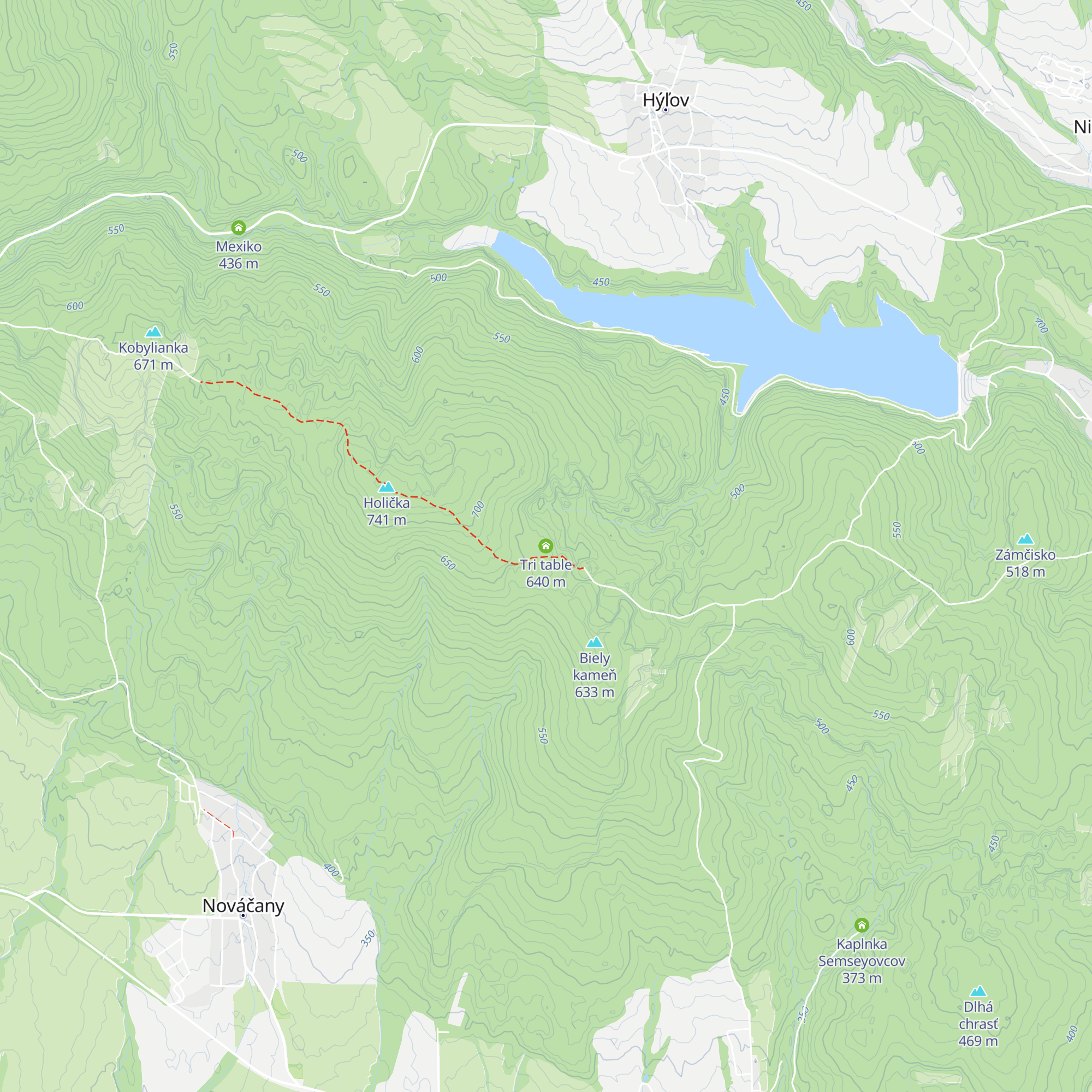 Tri table map