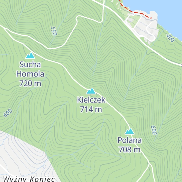 Map of Kielczek