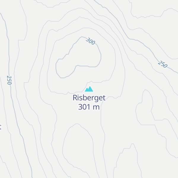 Map of Risberget