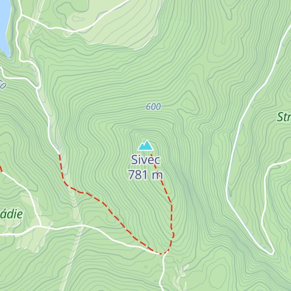 Map of Sivec