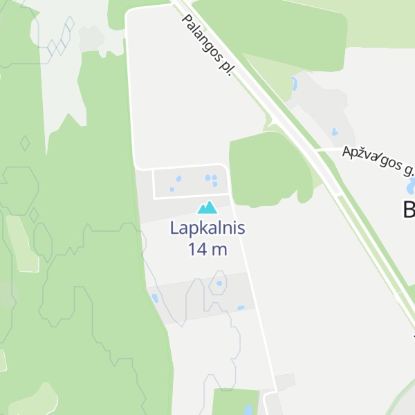 Map of Lapkalnis